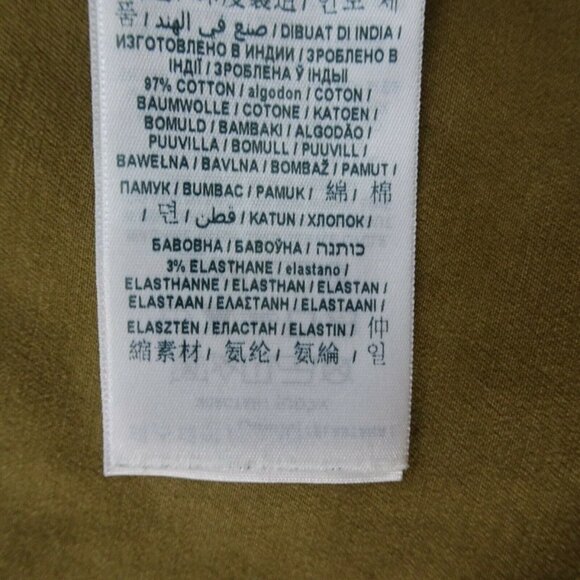 💰3/$25 Guess USA Boy's Button Down Shirt LS Roll Tab Sleeves Logo 3 - Picture 12 of 12